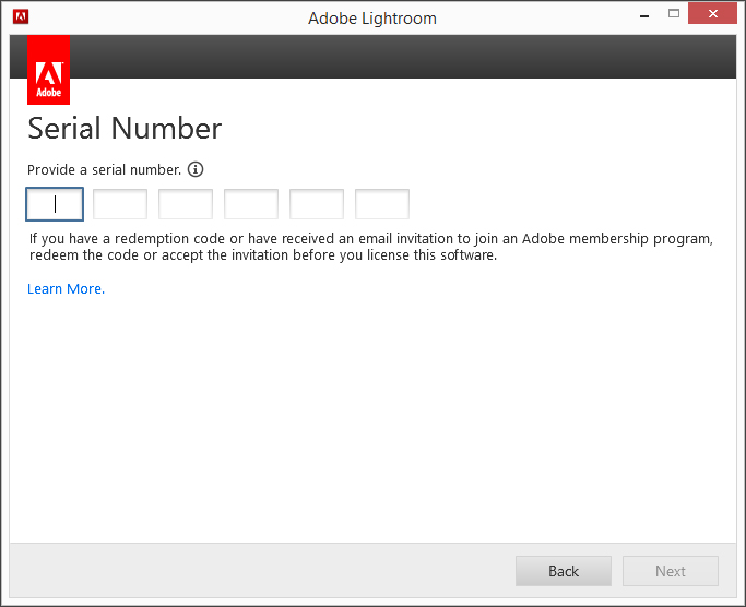 Adobe Lightroom Serial Number Free